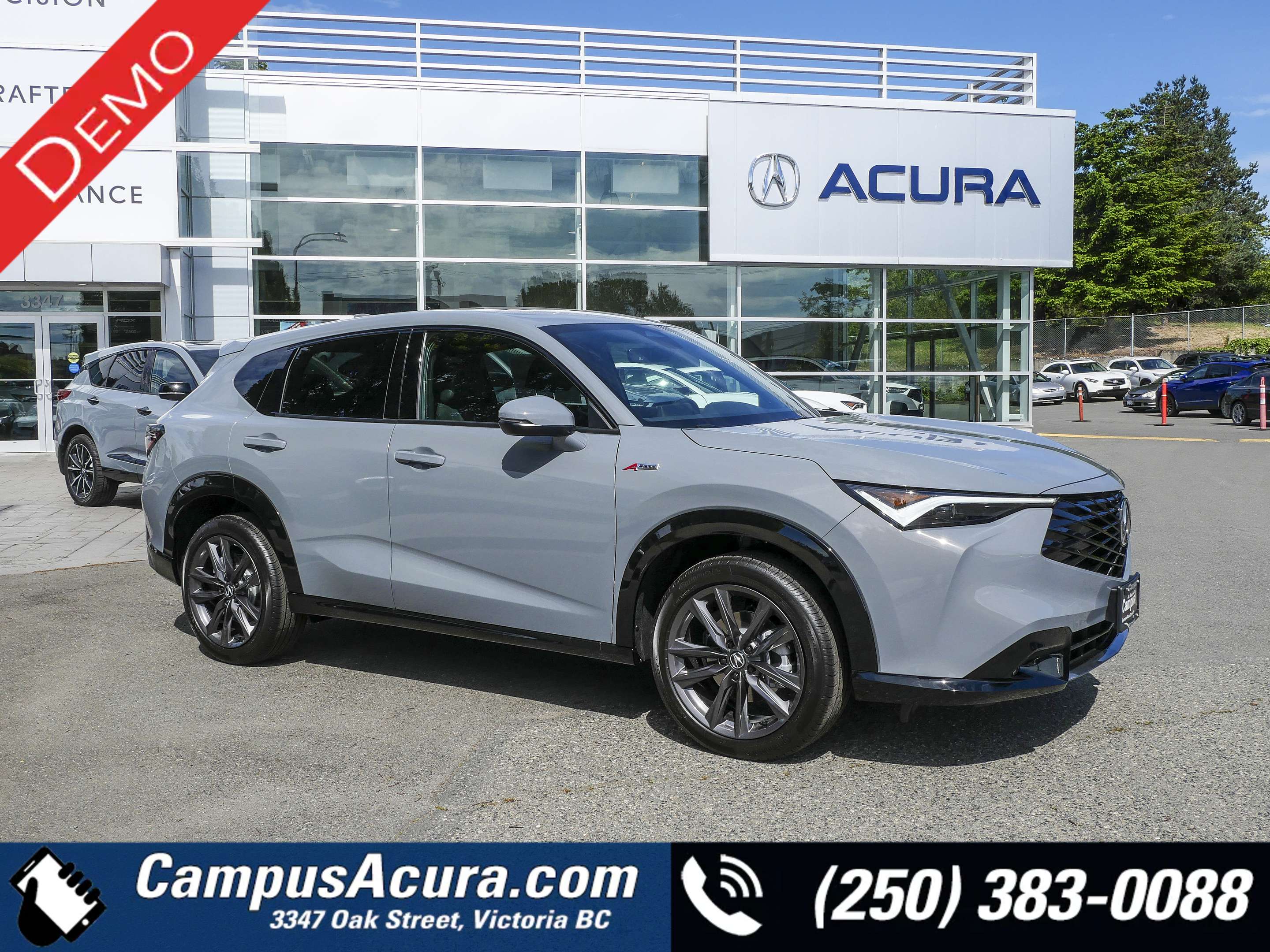 Gray 2025 Acura ADX SUV / Crossover All-Wheel Drive Automatic