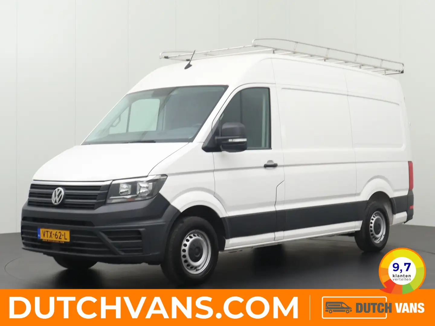 Volkswagen Crafter 2.0TDI 140PK L3H3 Imperiaal | Trekhaak | Camera | Wit - 1