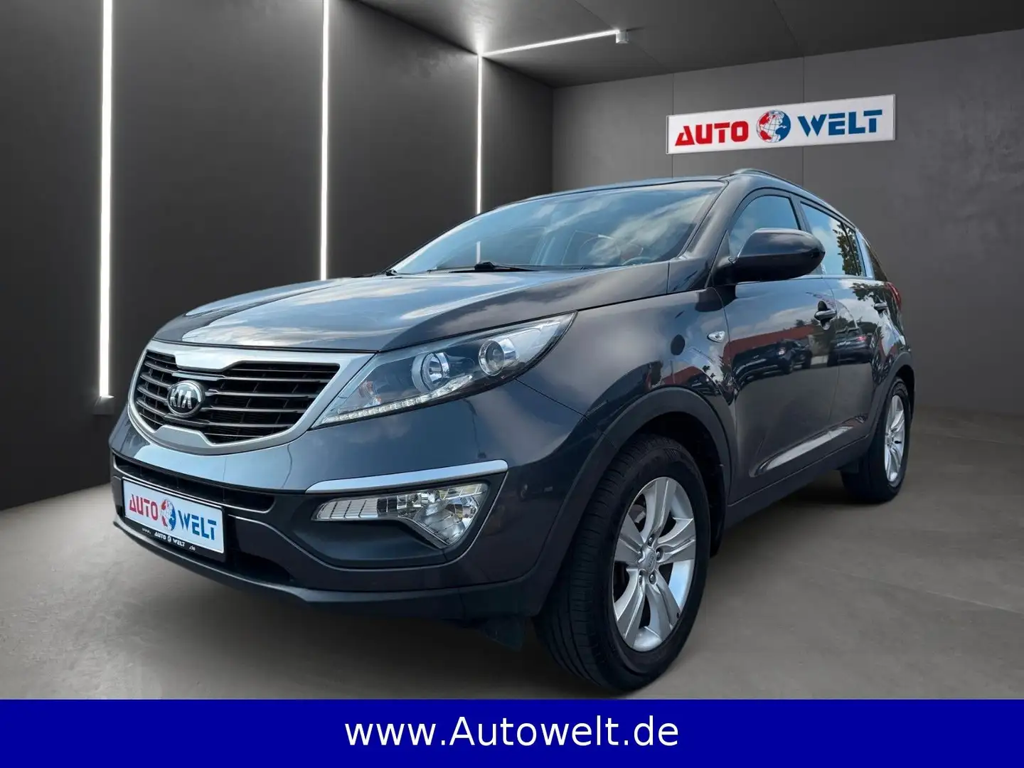 Kia Sportage 1.6 Klimaanlage Tempomat AHK Grau - 1