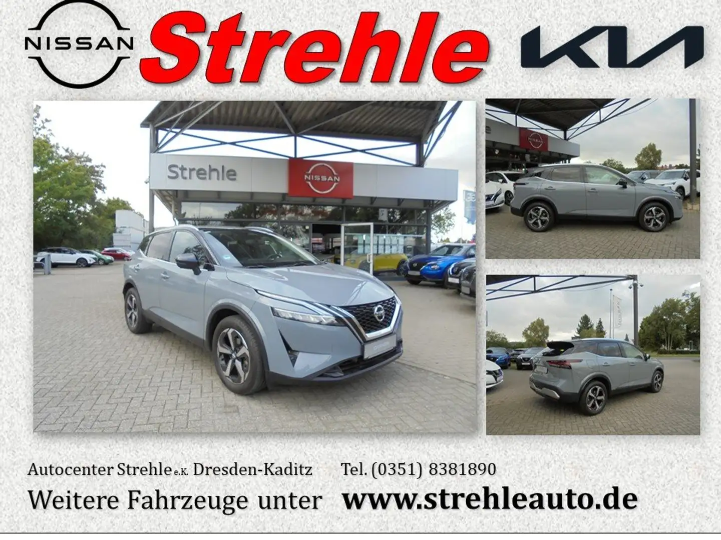 Nissan Qashqai 1.3 DIG-T MHEV Premiere Edition 6MT Gris - 1