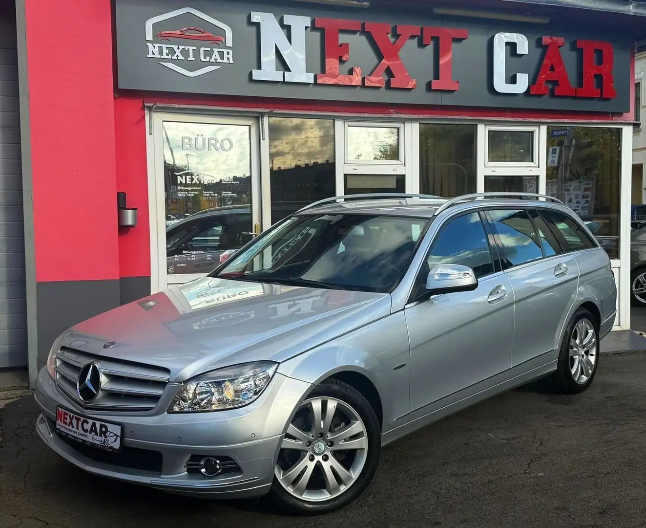Mercedes-Benz C 220 CDI T Avantgarde|Kombi|Navi|AHK| Argent - 1