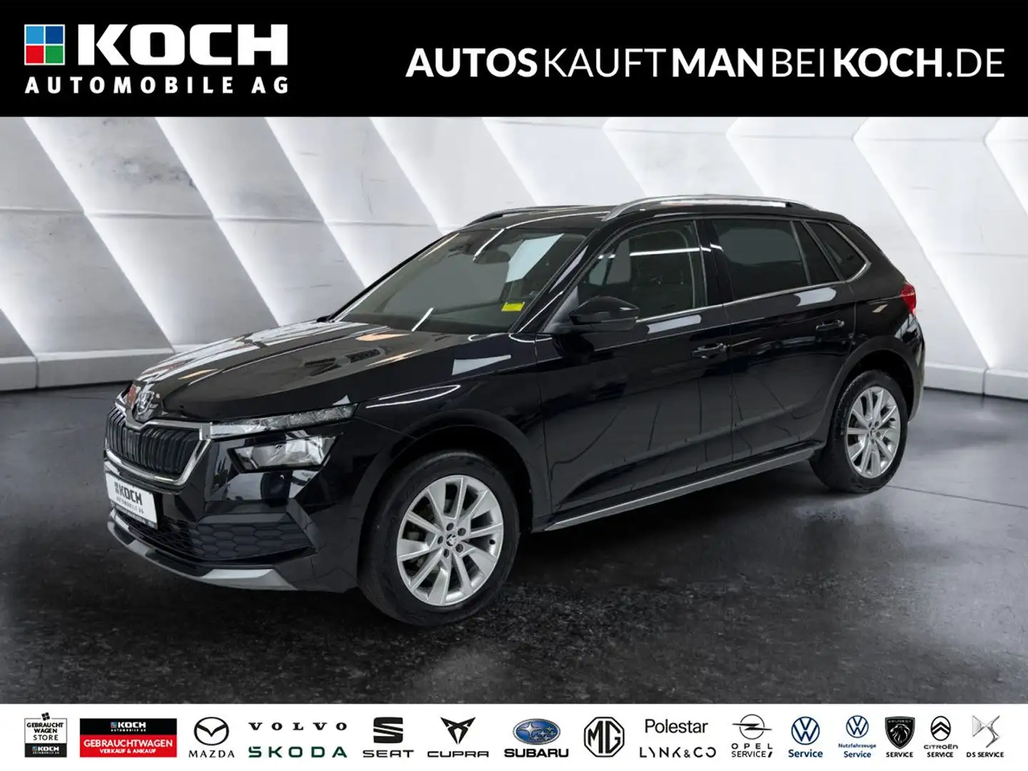 Skoda Kamiq 1.5 TSI DSG Style LED SHZ ACC PDC DAB Klima Nero - 1