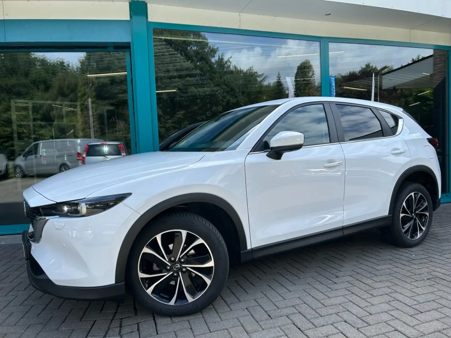 Mazda CX-5 2.5 SkyActive Automaat CarPlay, LED, Camera's, 19I Wit - 1