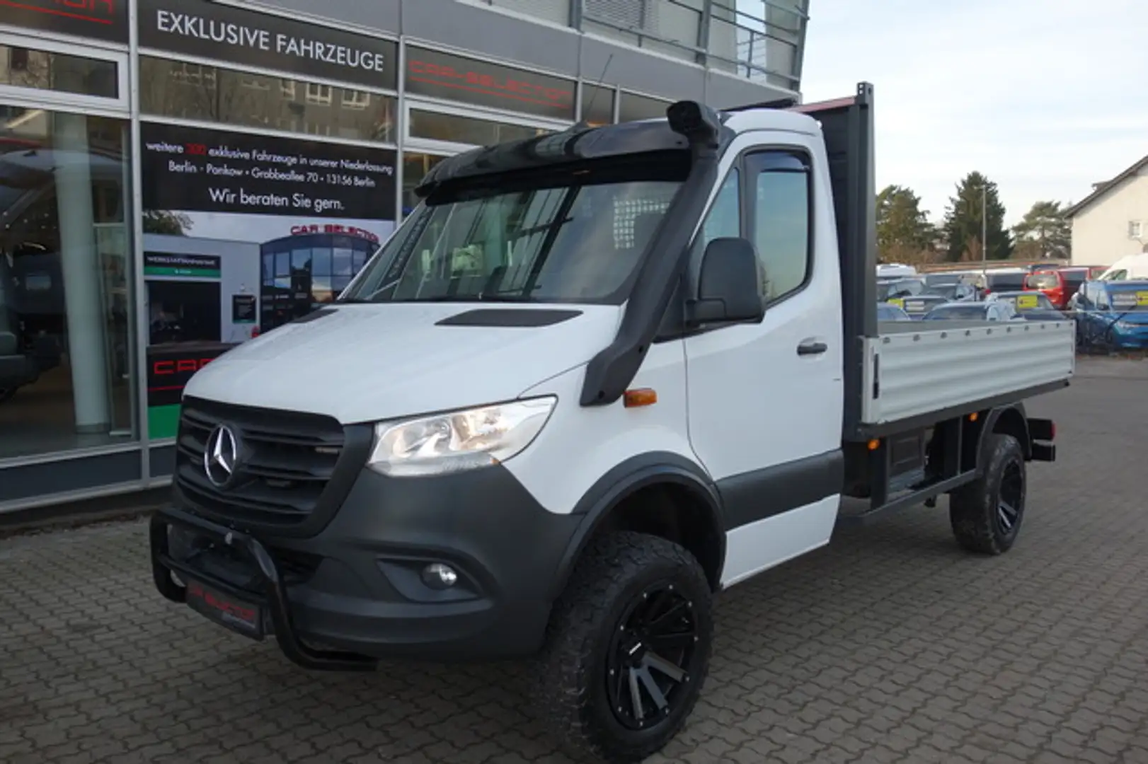 Mercedes-Benz Sprinter 316 CDI 4x4 Pritsche OFFROAD-PAKET/STDHZG Blanc - 1