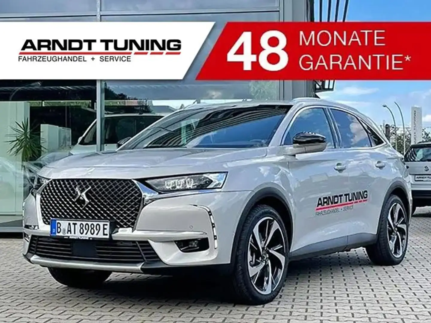 DS Automobiles DS 7 Crossback DS7 E-Tense 4x4 300 Grand Chic Rivoli Night 20" Šedá - 1