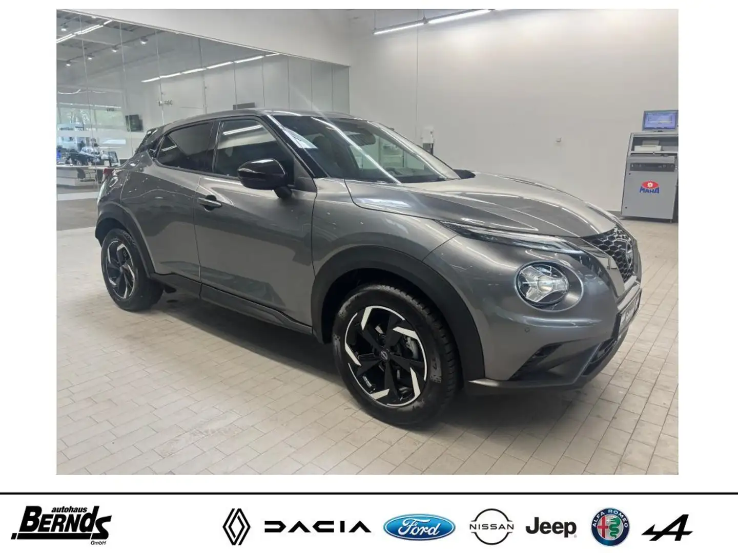Nissan Juke 1.0 DIG-T N-Connecta KLIMAAUTOM. SITZHZG. ISO-FIX Grey - 2