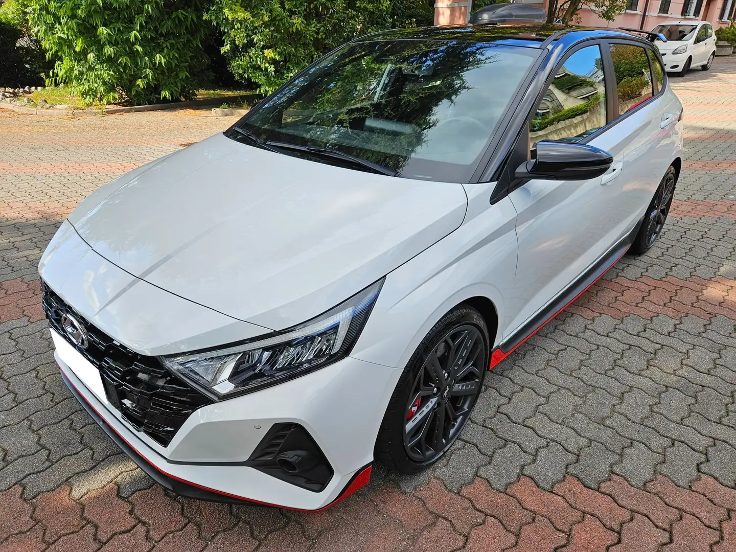 Hyundai i20 1.6 t-gdi N PERFORMANCE+TECHNO PACK-TETTO NERO Bianco - 1