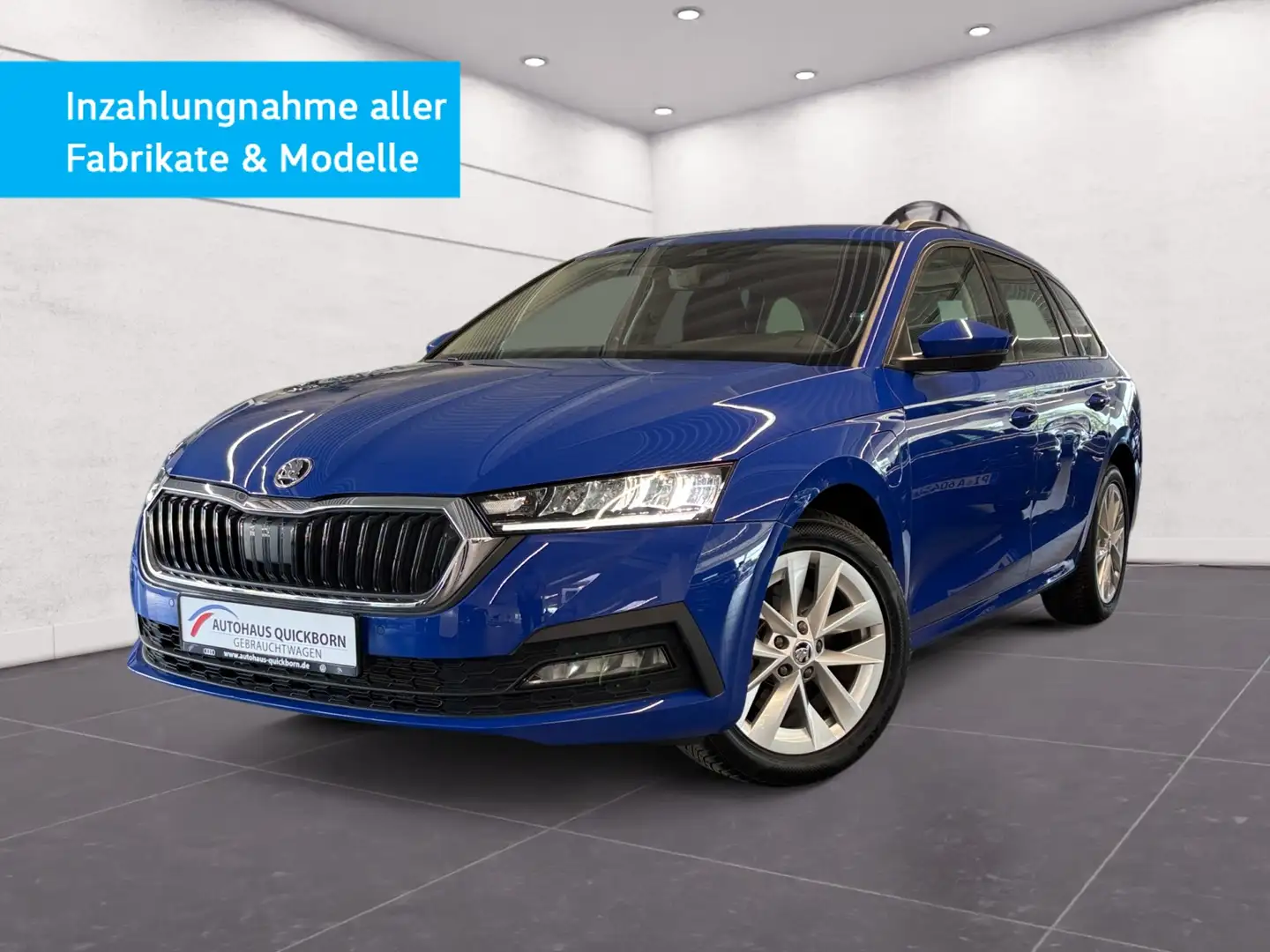 Skoda Octavia Combi Ambition 1.4 eHybrid LED SHZ PDC Blauw - 2
