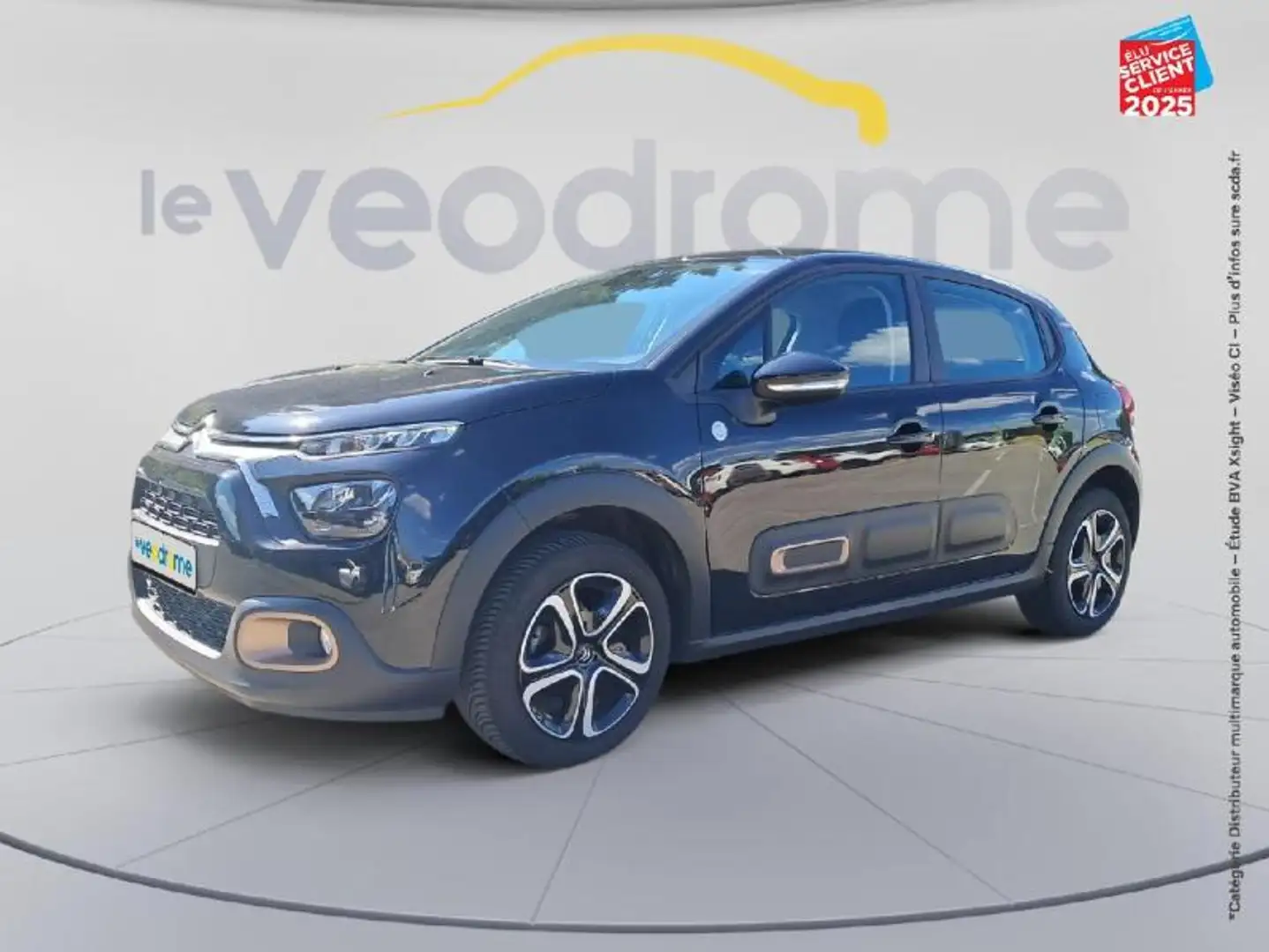 Citroen C3 1.5 BlueHDi 100ch S\u0026S C-Series E6.d Noir - 1