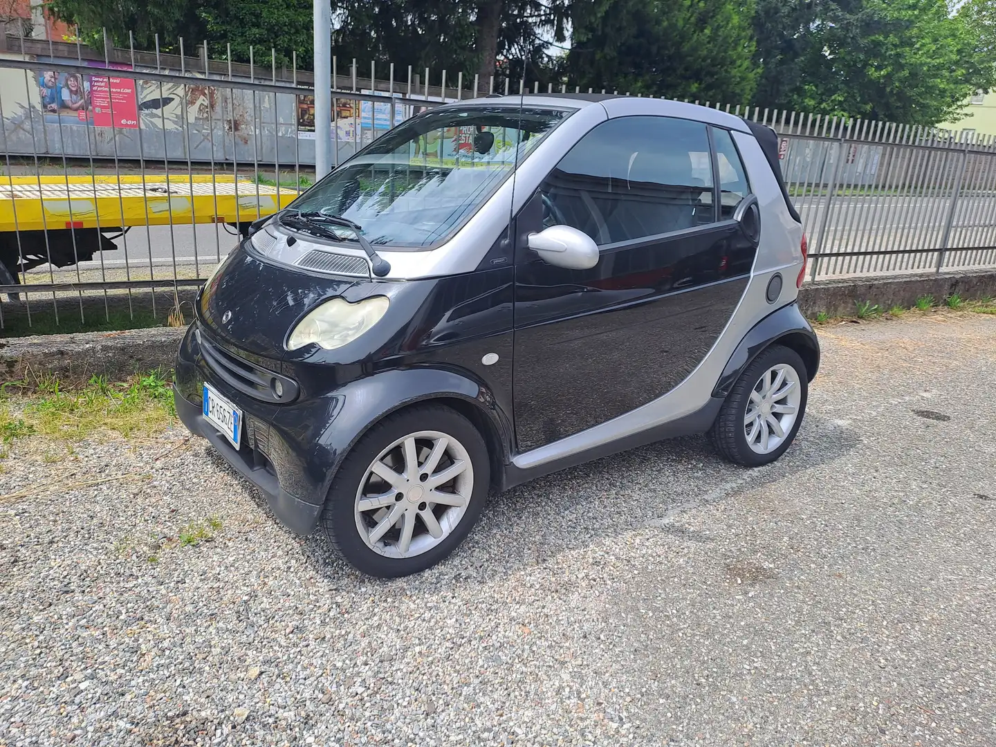 smart forTwo Cabrio 0.7 Passion 61cv automatico Zwart - 1