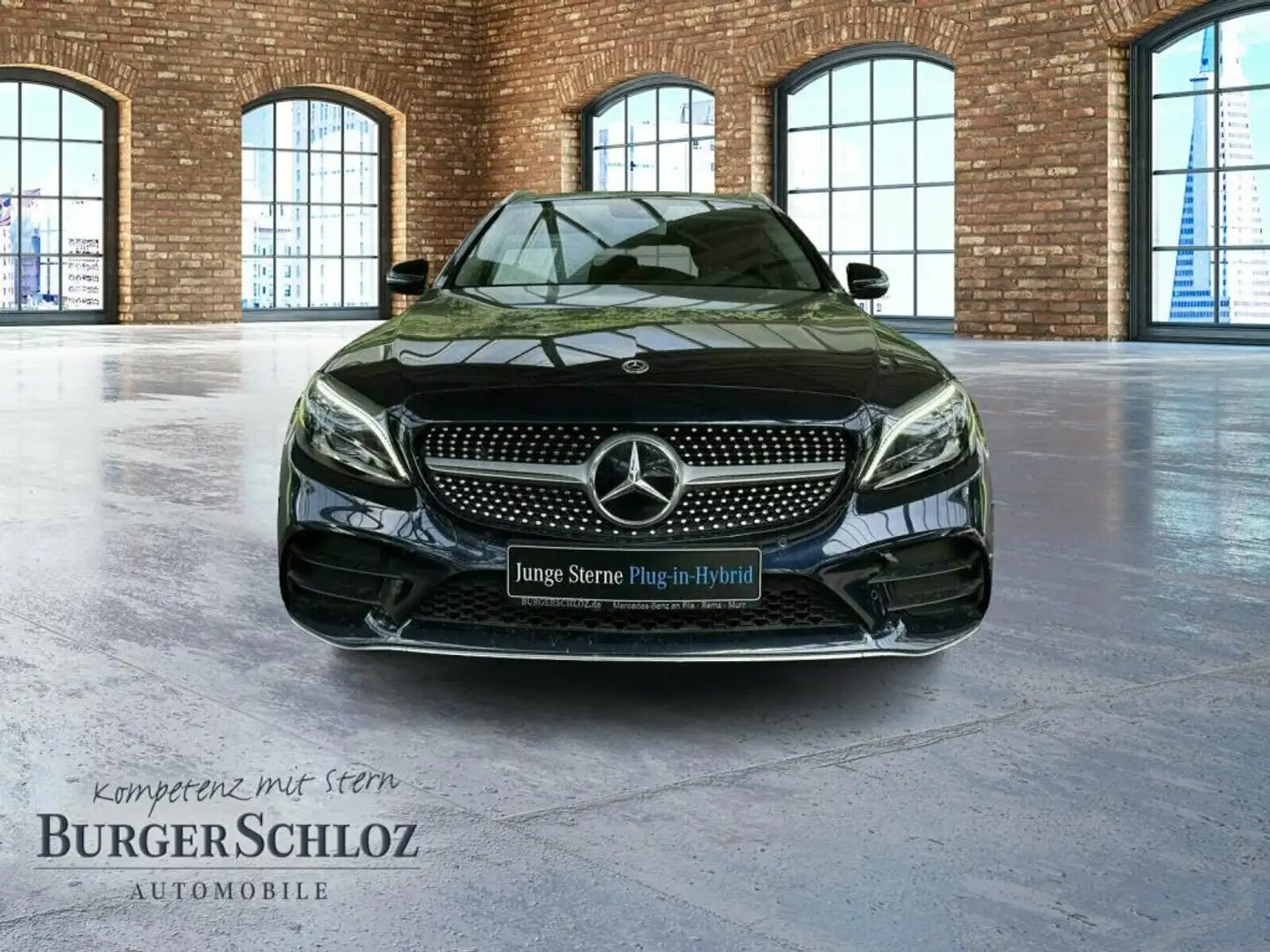 Mercedes-Benz C 300 T de AMG AkustikGlas KAM PDC Navi AUT FLA Blu/Azzurro - 2