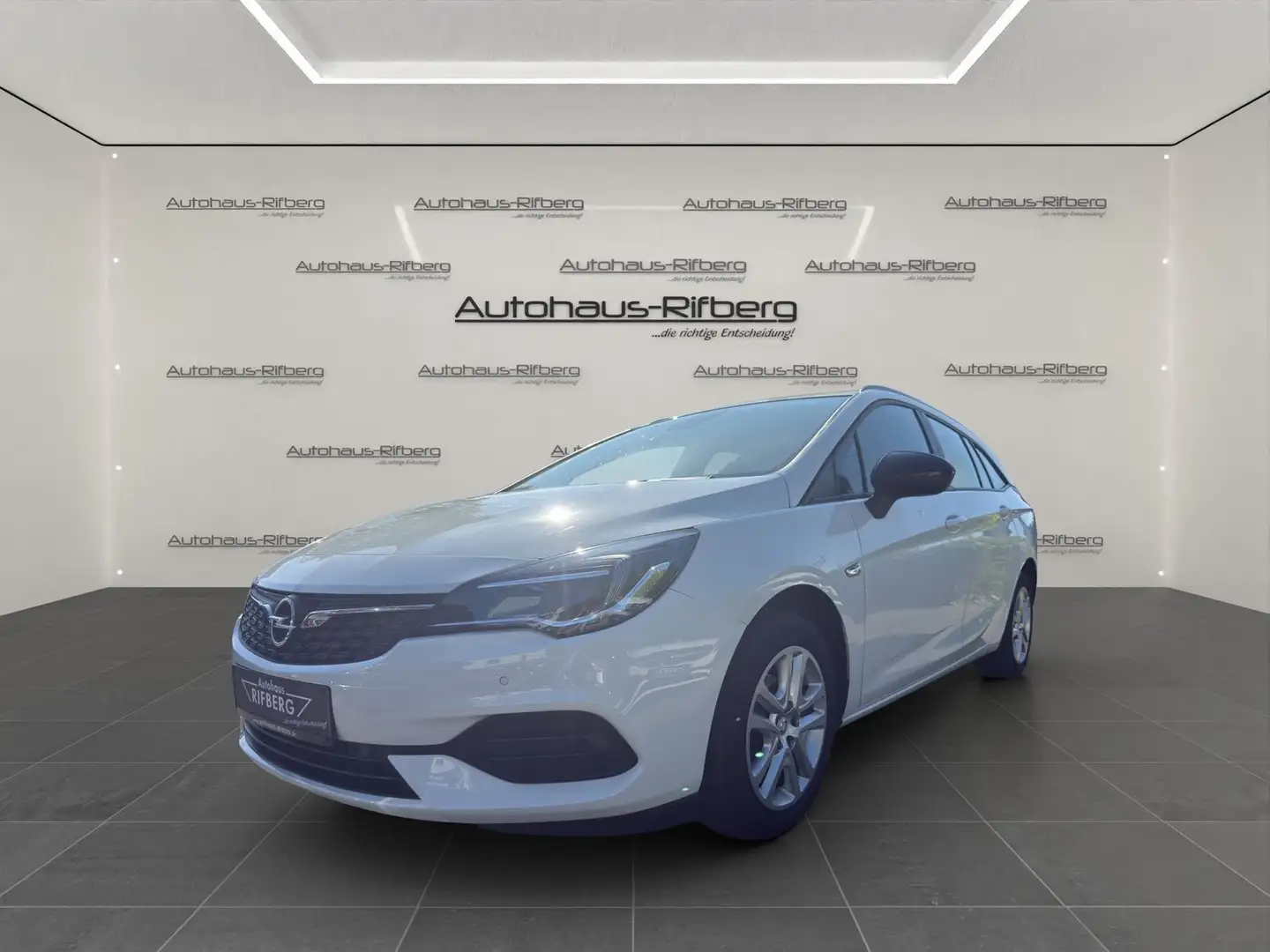 Opel Astra 1.5 D SPORTS TOURER Edition/AUT/NAVI/LED Weiß - 1