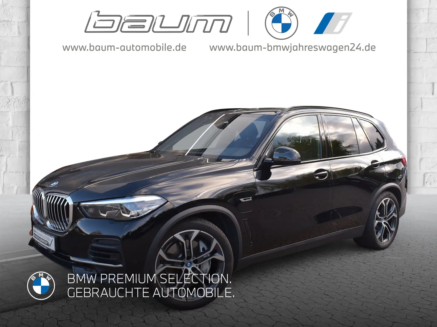 BMW X5 xDrive45e DAB LED WLAN Komfortzg. AHK Shz Schwarz - 1