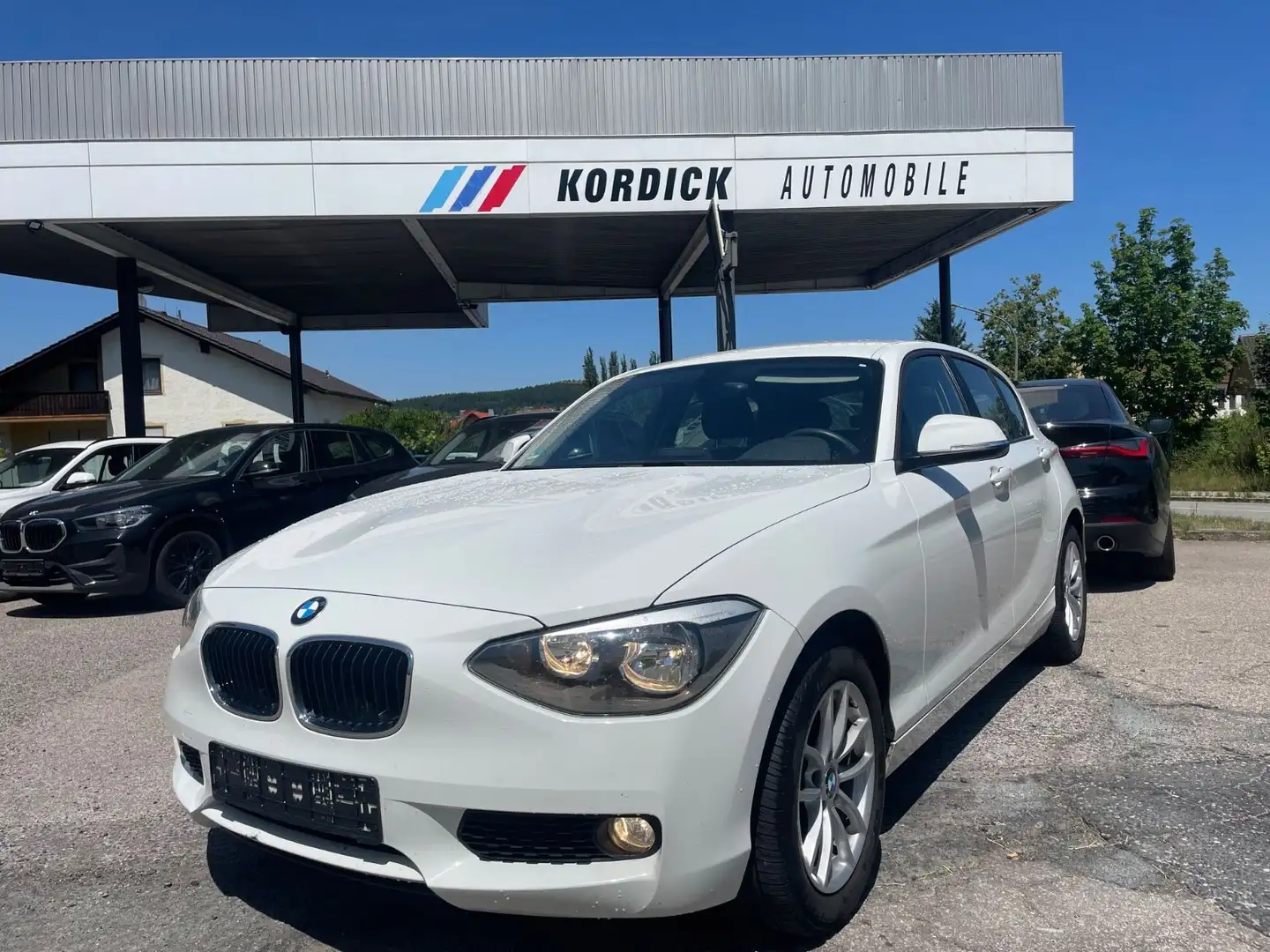 BMW 116 i F20/5-trg. NAVI/PDC/SHZ Fehér - 2