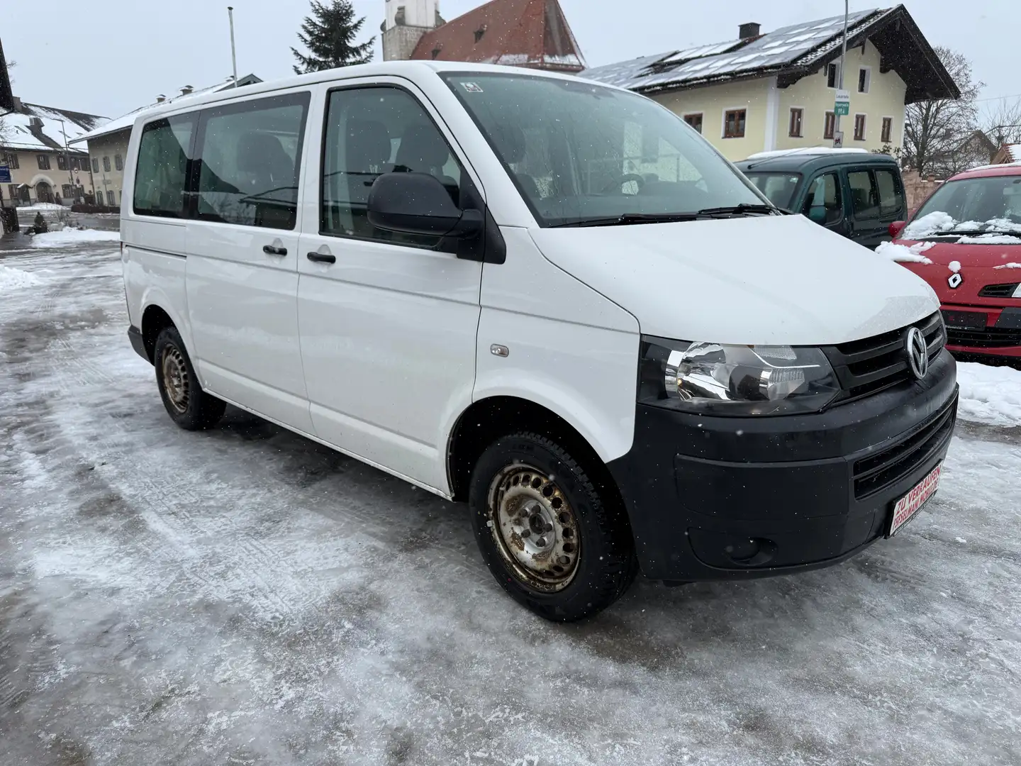 Volkswagen T5 Transporter Kombi 9 Sitze Weiß - 2
