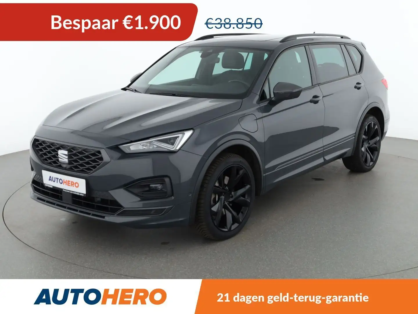 SEAT Tarraco 1.4 TSI e-HYBRID FR Grijs - 1