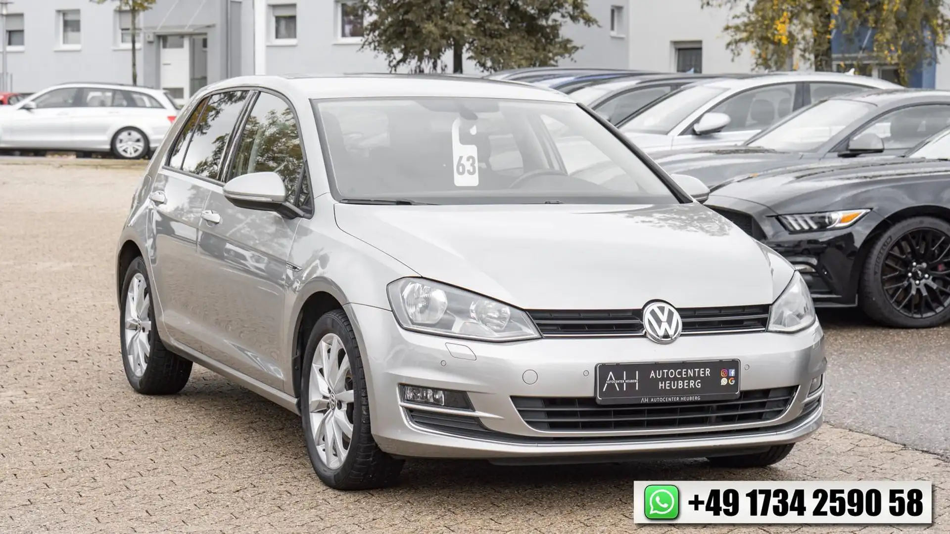 Volkswagen Golf VII 1.6 TDI *TÜV 07.2026*PDC*SHZ*TEMPOMAT* Silber - 1