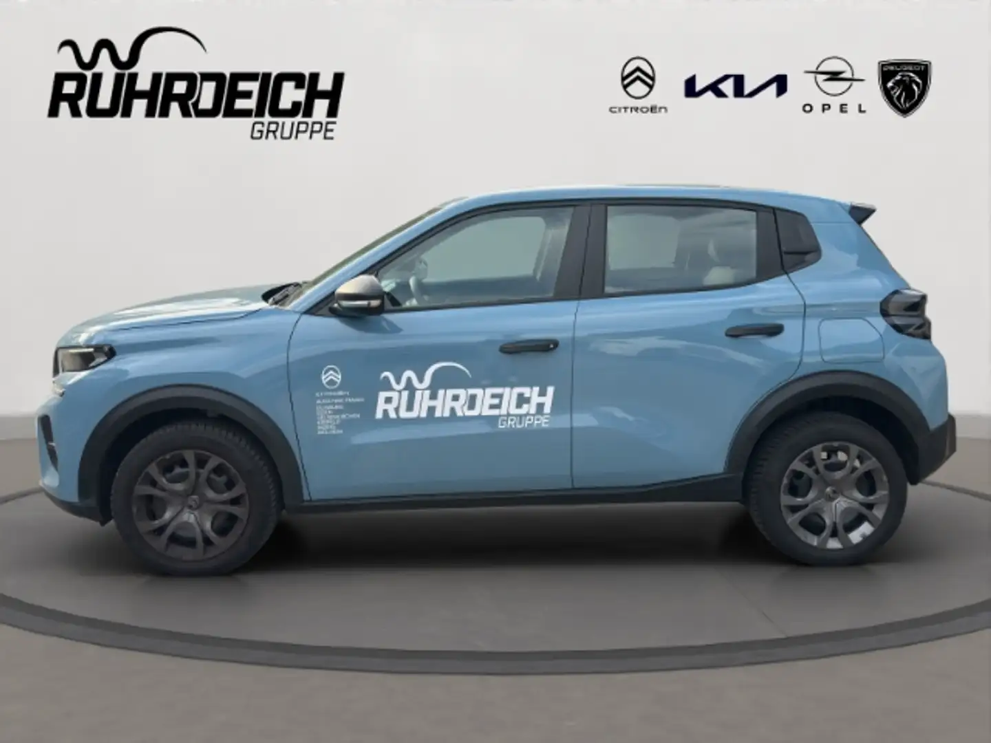 Citroen C3 Turbo 100 YOU HUD Spurhalteass. Verkehrszeichenerk Bleu - 2