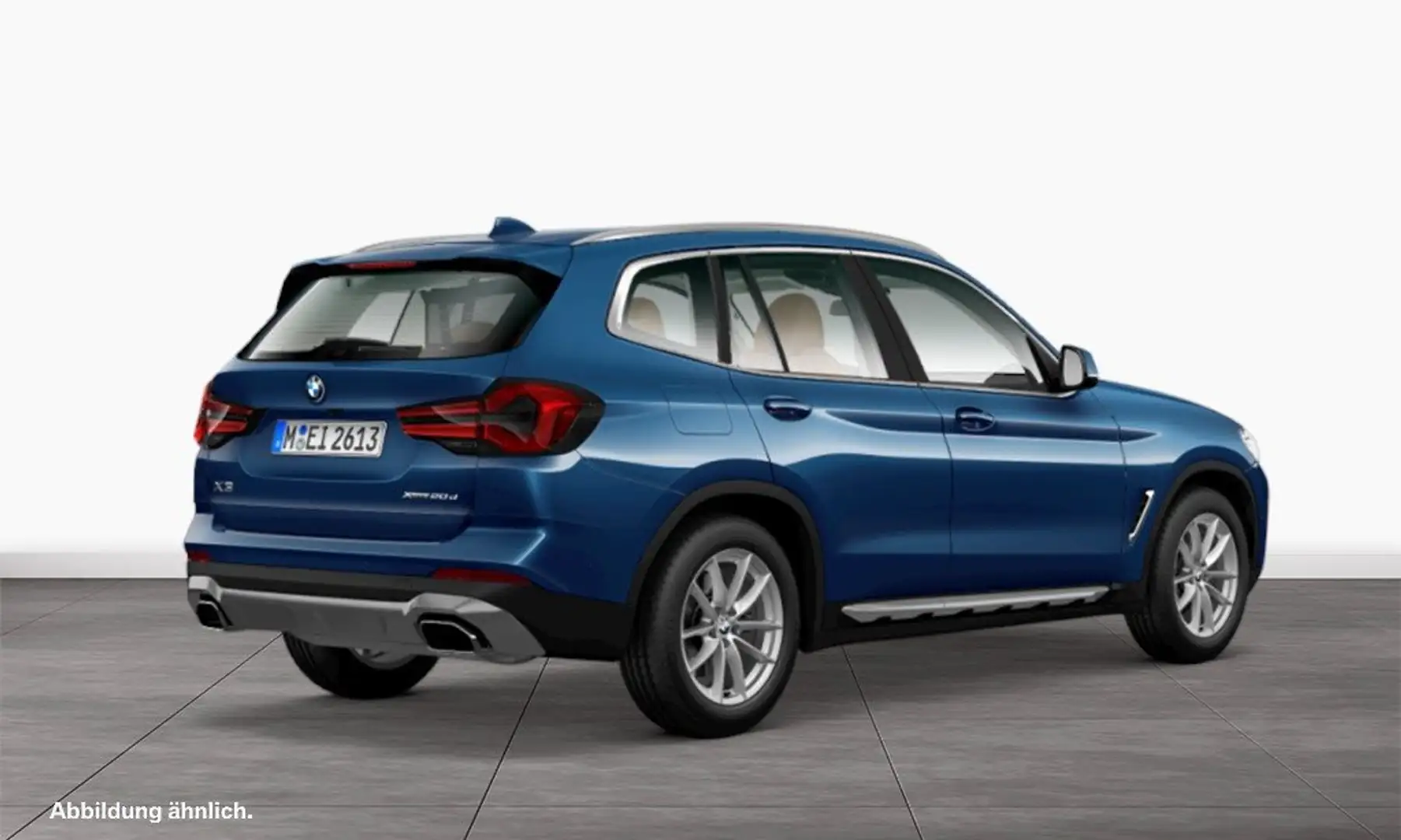 BMW X3 xDrive20d DAB LED WLAN Komfortzg. Klimaaut. Blau - 2