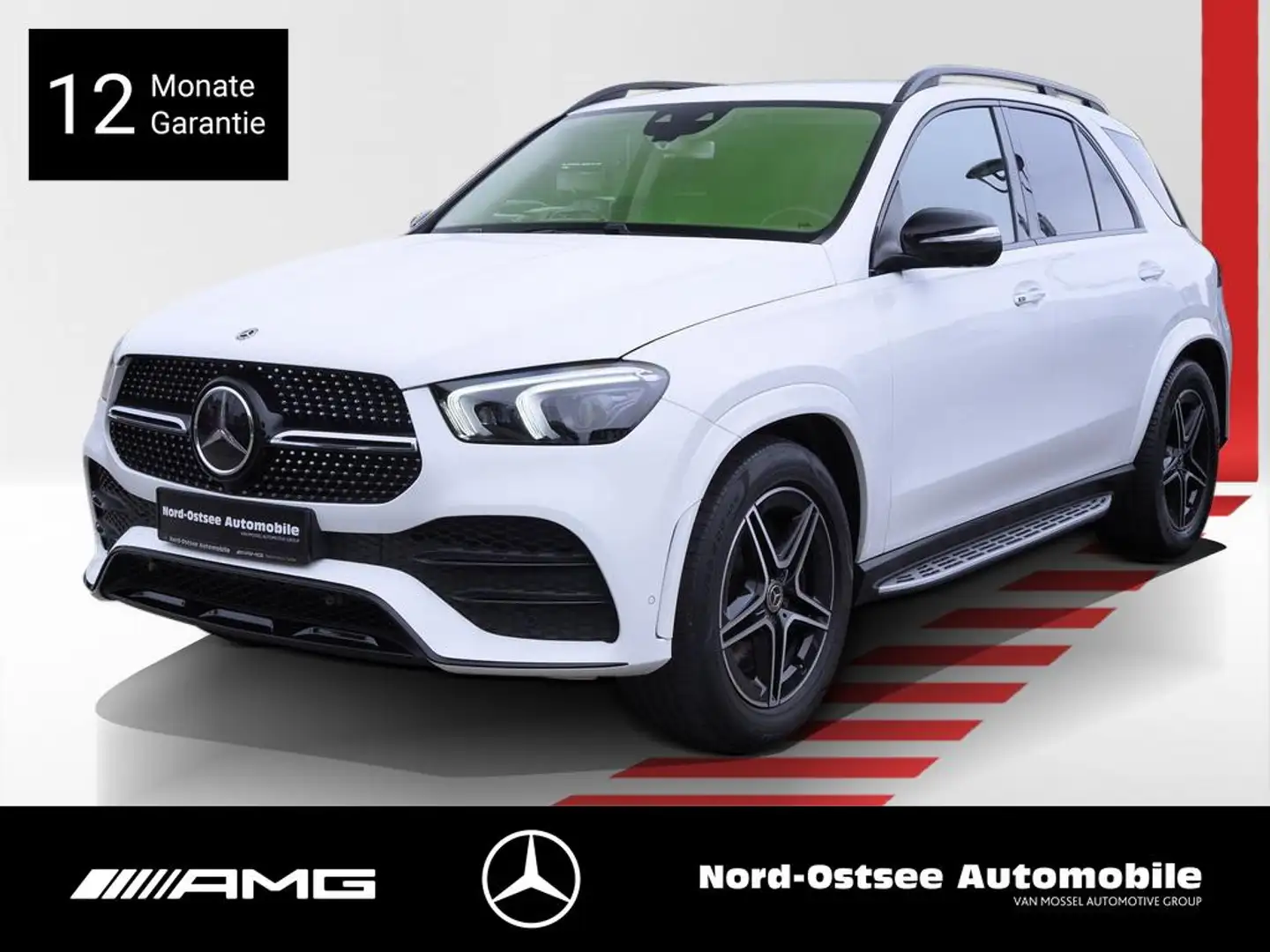 Mercedes-Benz GLE 450 4M AMG  HUD STANDHZ NIGHT 360° KAMERA 9G Blanc - 1