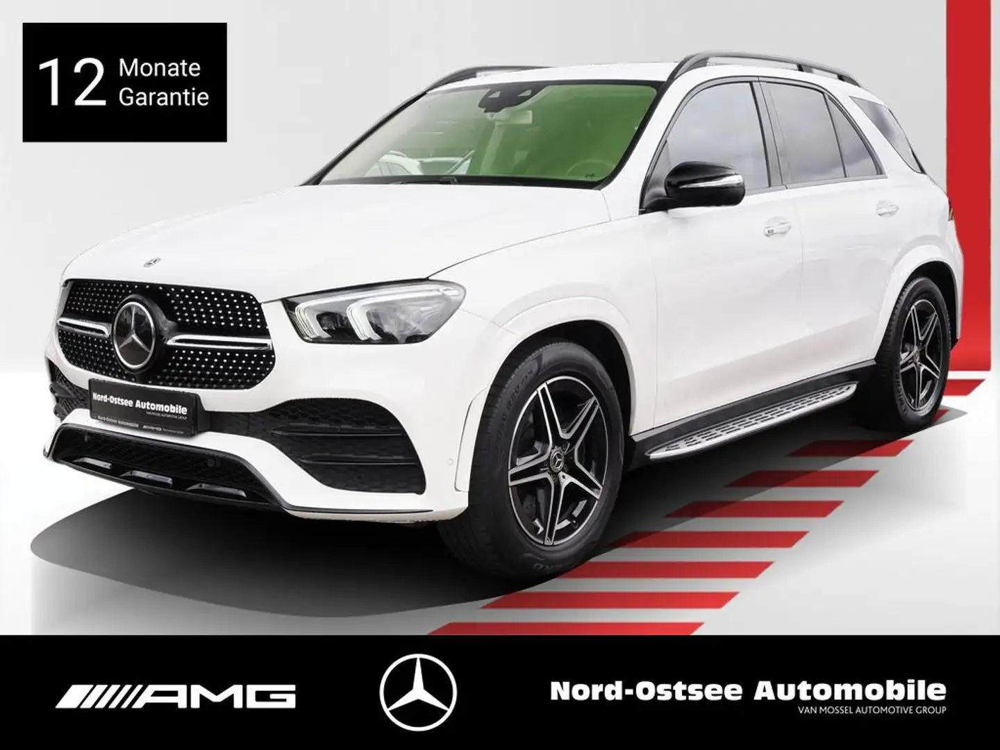 Mercedes-Benz GLE 450 4M AMG  HUD STANDHZ NIGHT 360° KAMERA 9G Blanco - 1