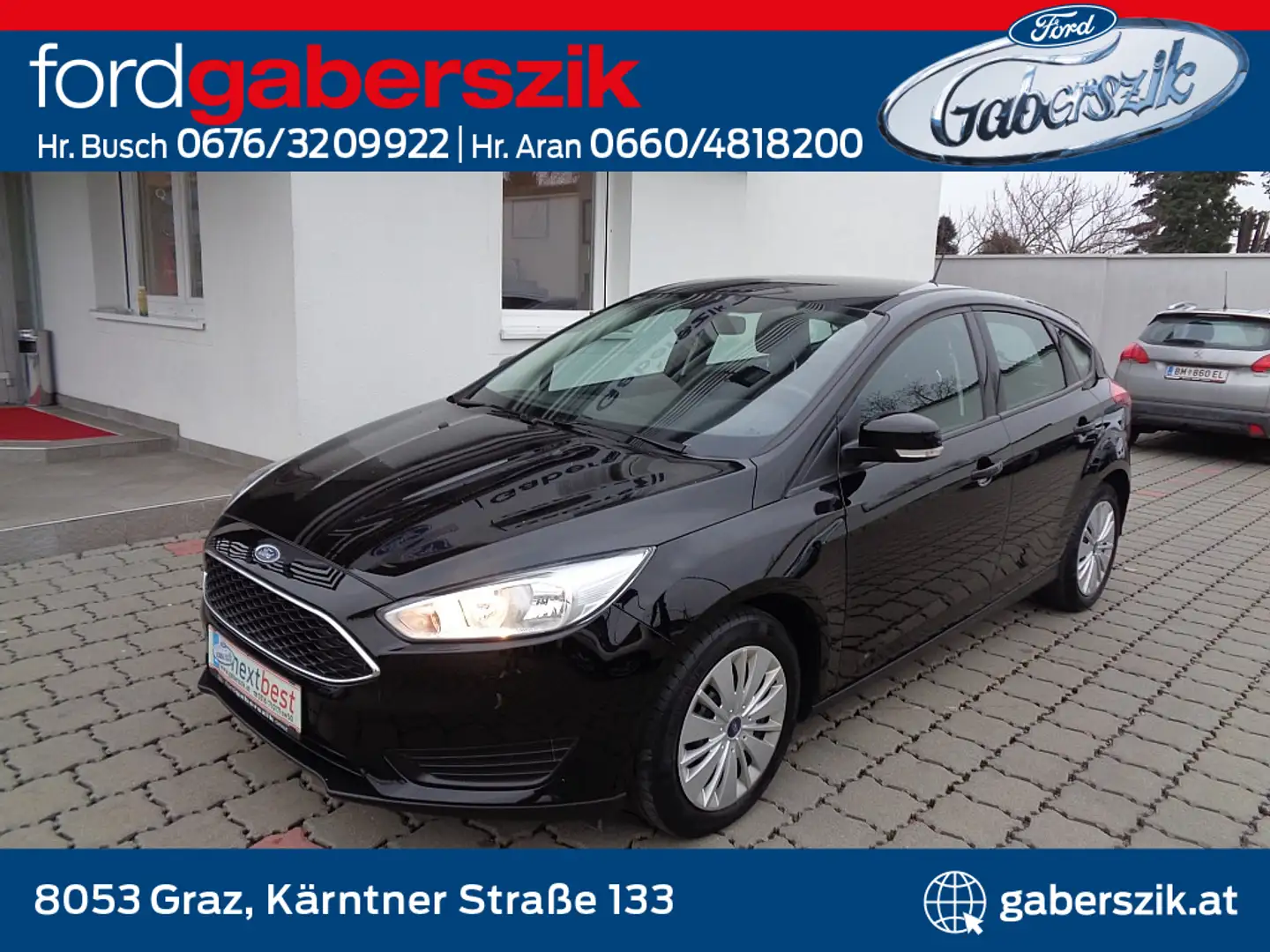Ford Focus 1,6Ti-VCT Trend Negro - 1