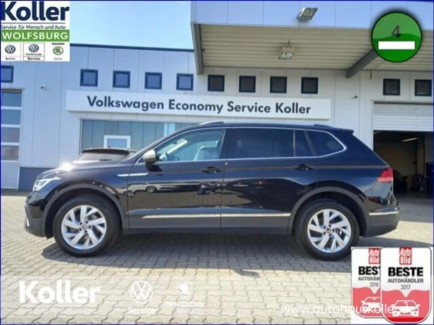 Volkswagen Tiguan Allspace Tiguan Allspace 2.0 TDI DSG AHK 7 Sitze Kamera Schwarz - 2
