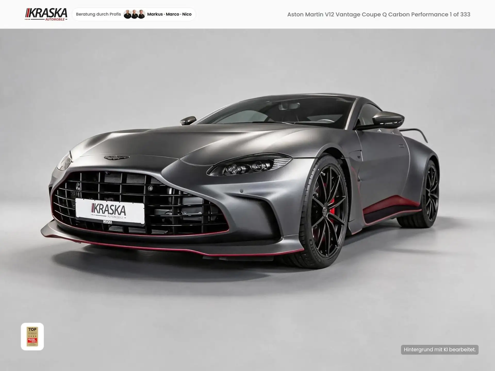 애스턴마틴 Coupe Q Carbon Performance 2023 건메탈 사진 4
