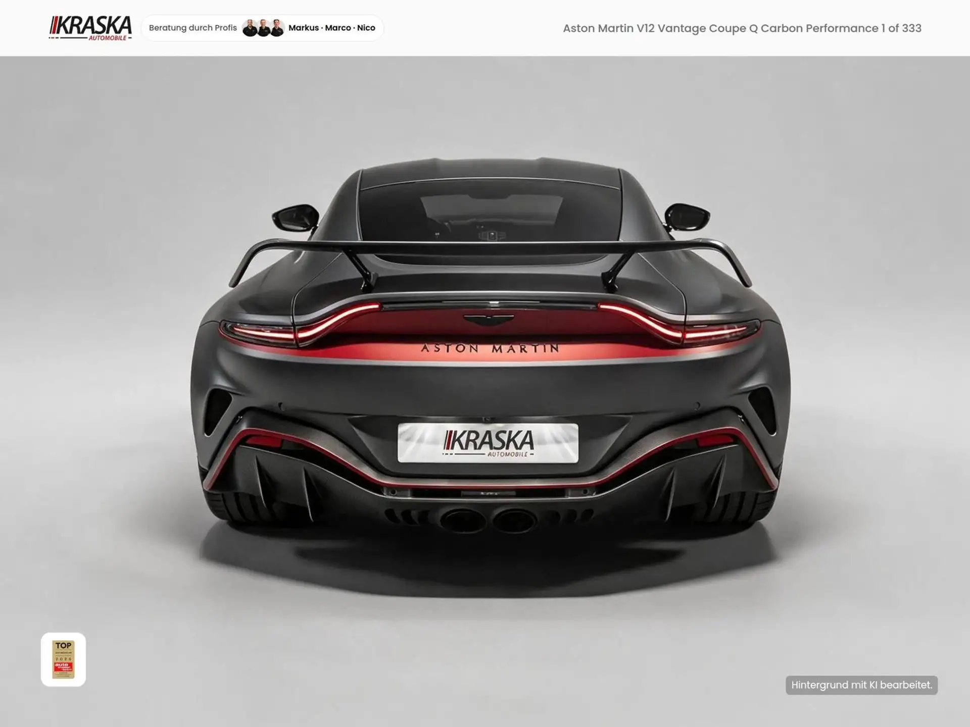애스턴마틴 Coupe Q Carbon Performance 2023 건메탈 사진 6