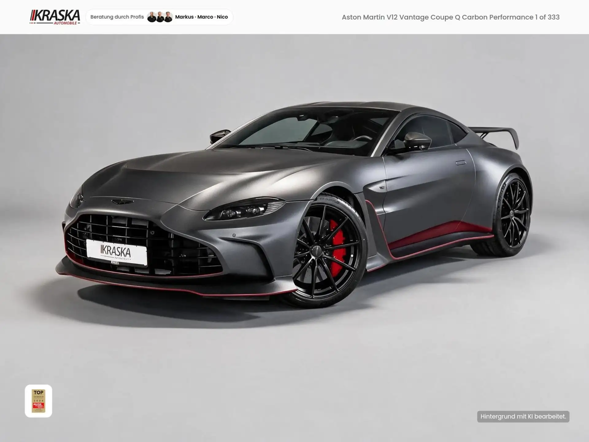 애스턴마틴 Coupe Q Carbon Performance 2023 건메탈 사진 1