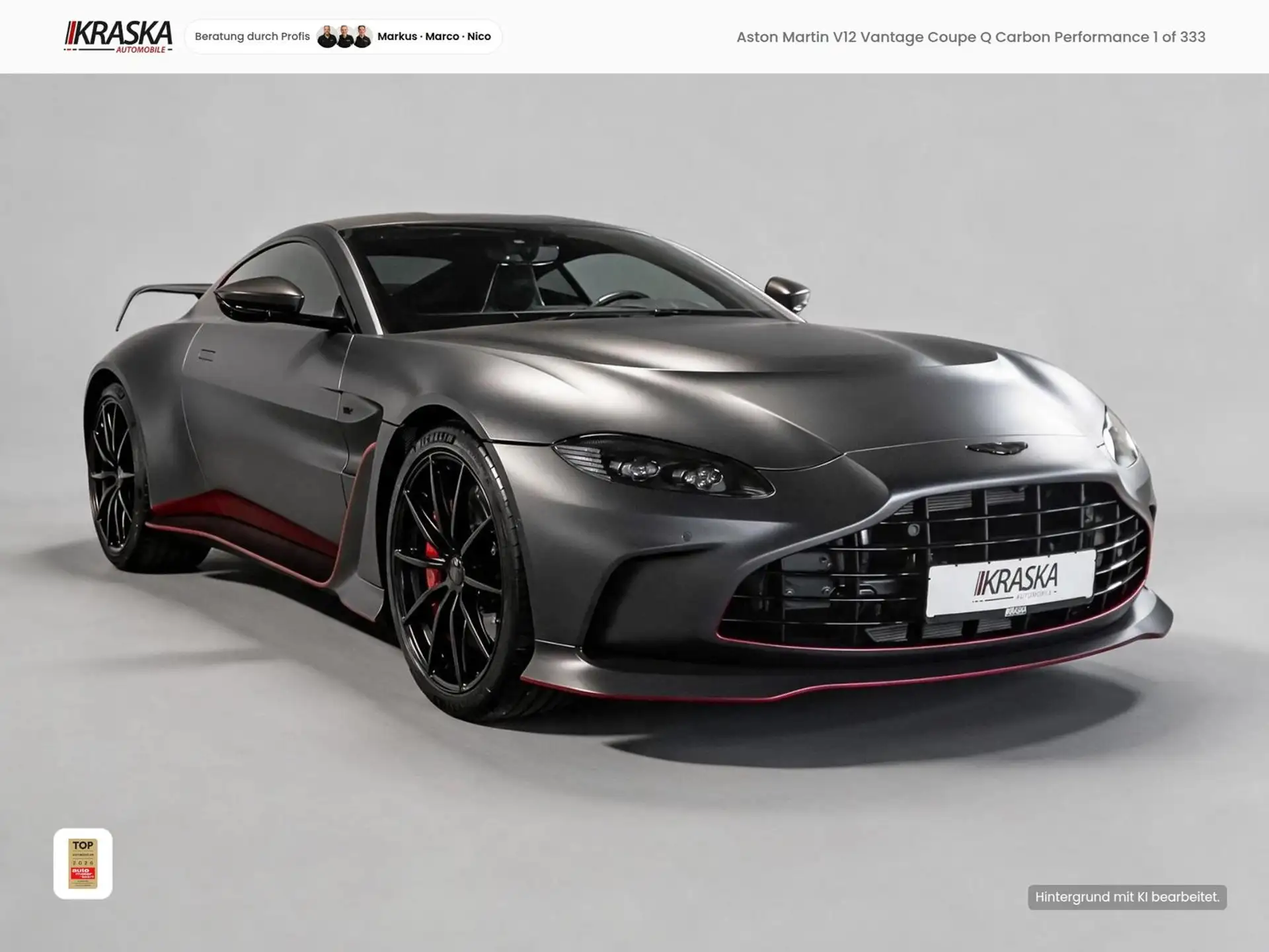 애스턴마틴 Coupe Q Carbon Performance 2023 건메탈 사진 5