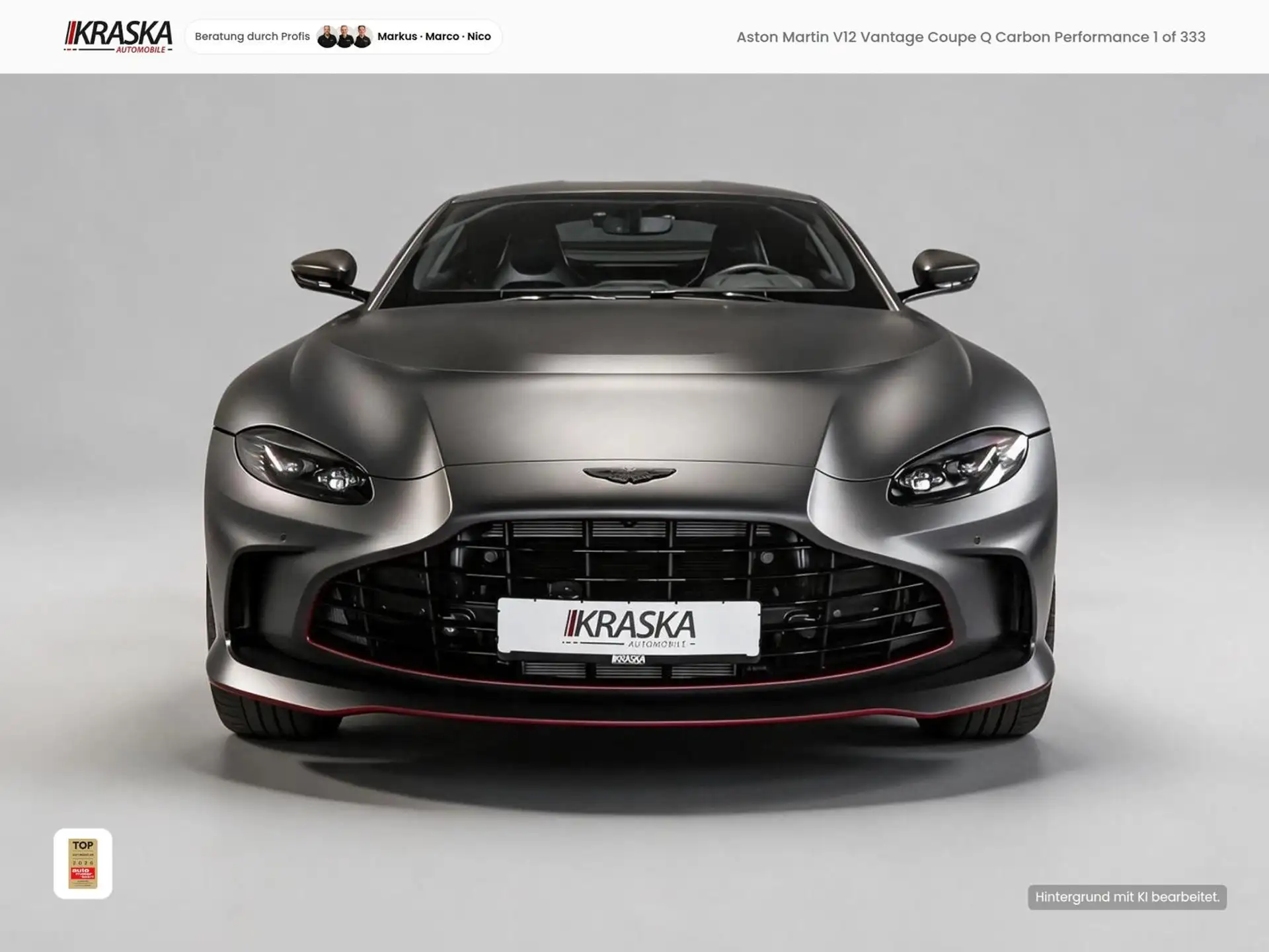 애스턴마틴 Coupe Q Carbon Performance 2023 건메탈 사진 2