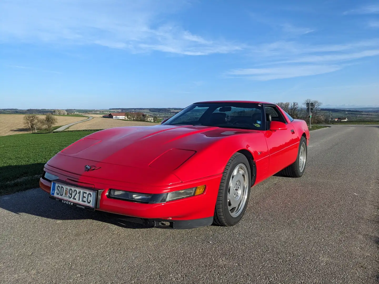 Corvette C4 Targa Rot - 1