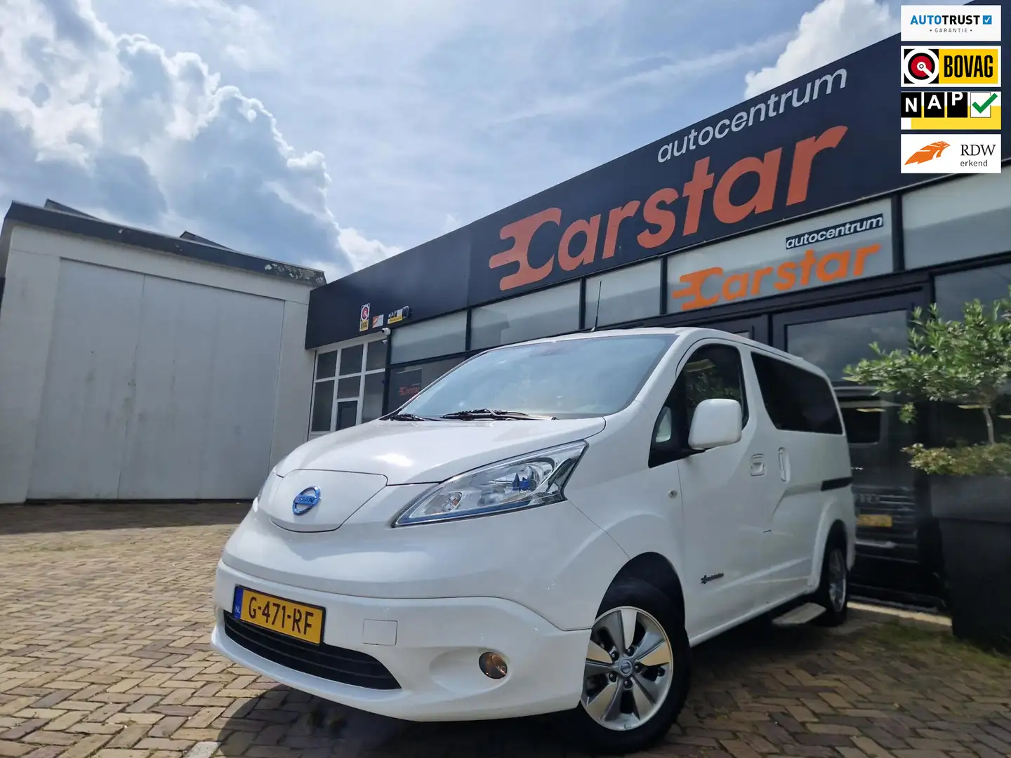 Nissan E-NV200 Evalia 40 kWh Connect Edition 7p|Camera|Cruise|Nav Beyaz - 1