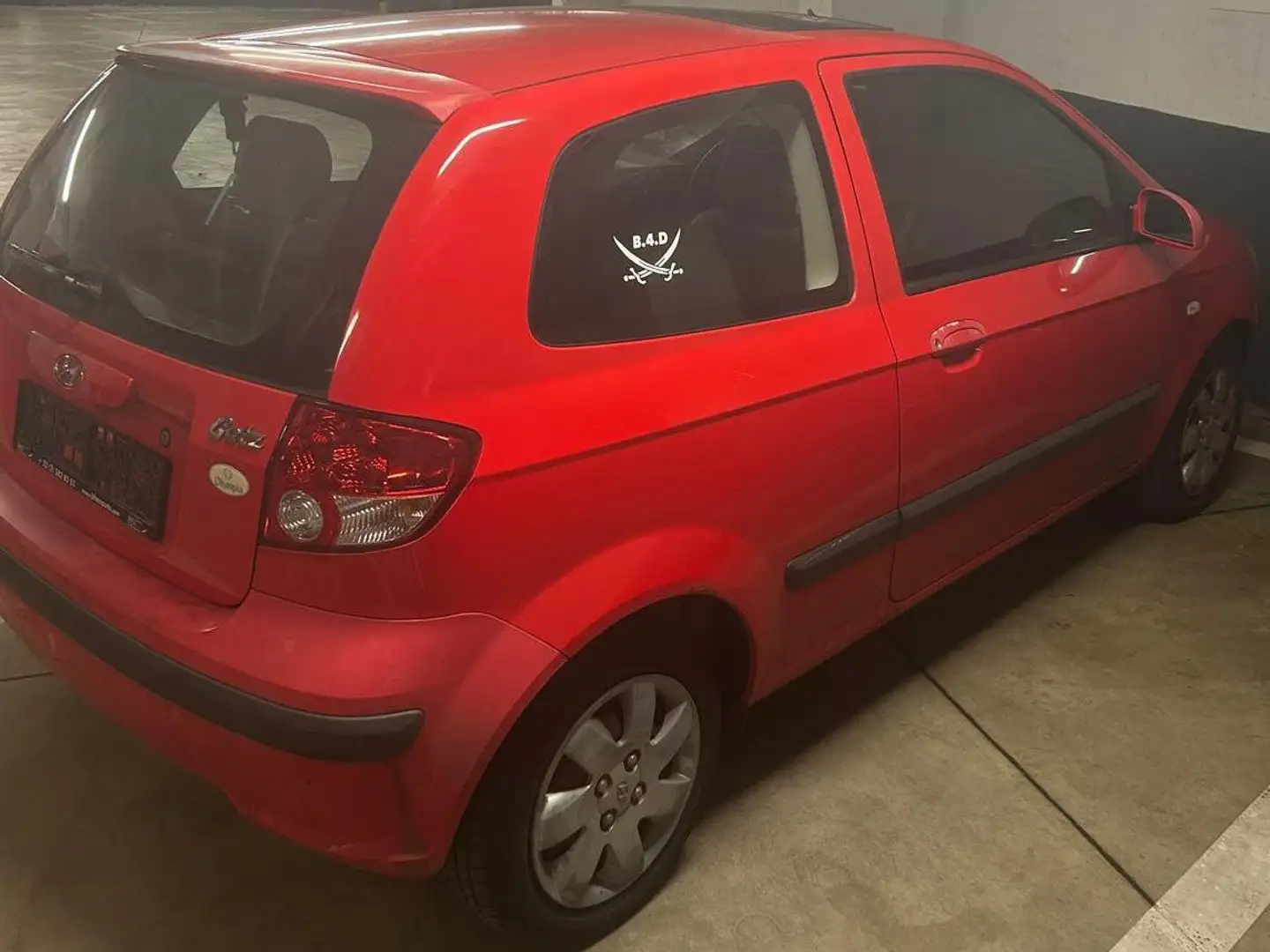Hyundai Getz Getz 1.1i 12v GLi Červená - 1