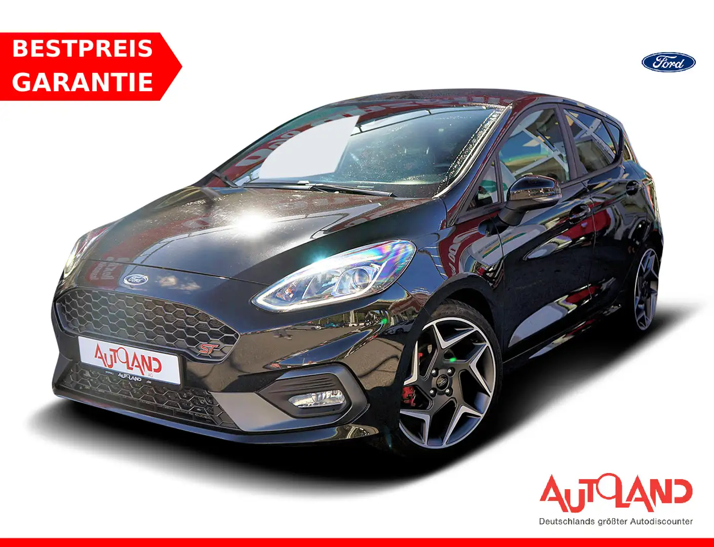 Ford Fiesta 1.5 EcoBoost ST Alcantara PDC Sitzheizung Noir - 1