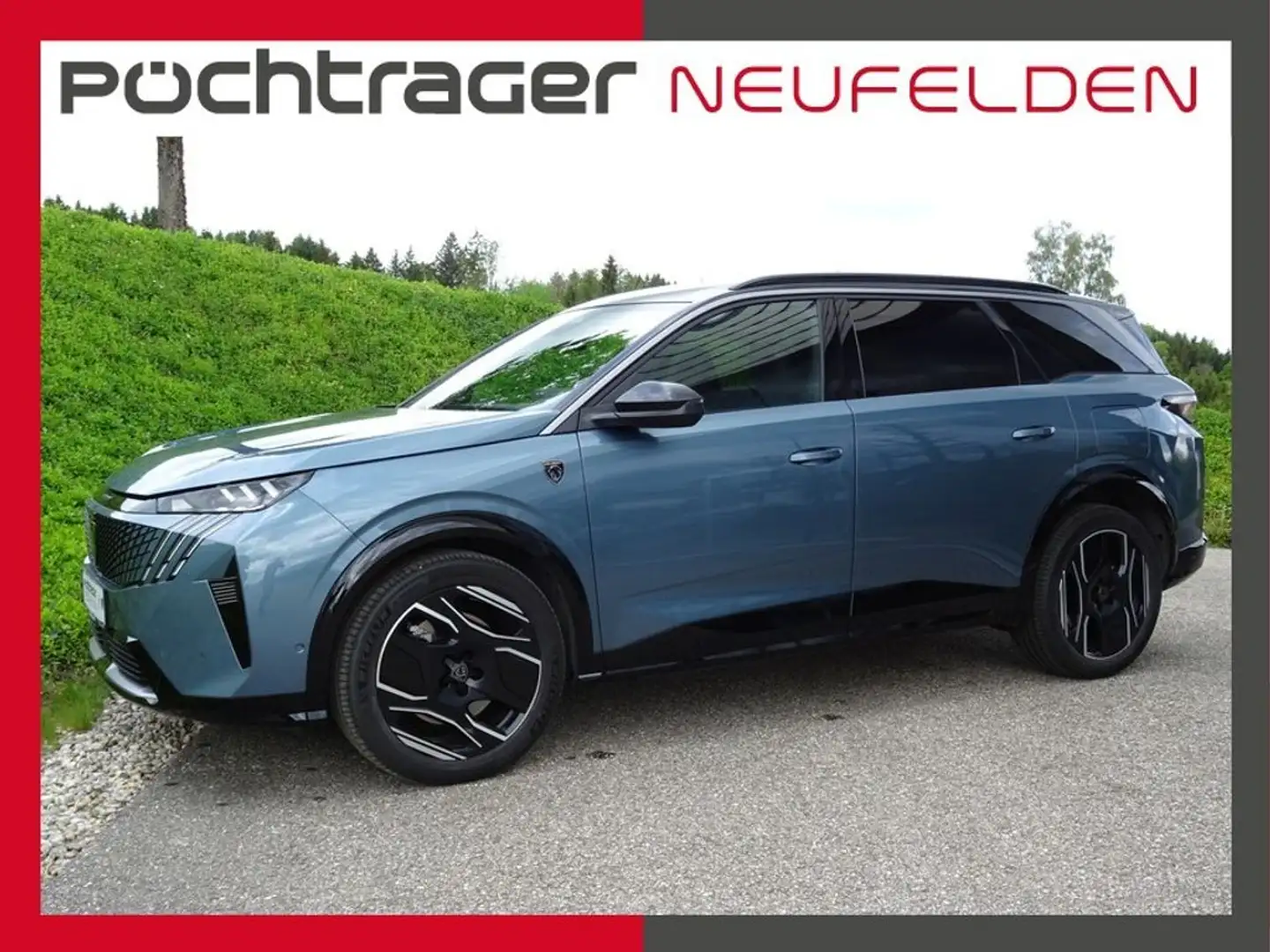 Peugeot 5008 Elektro 210 73 kWh GT 7 Sitzer! Blau - 1
