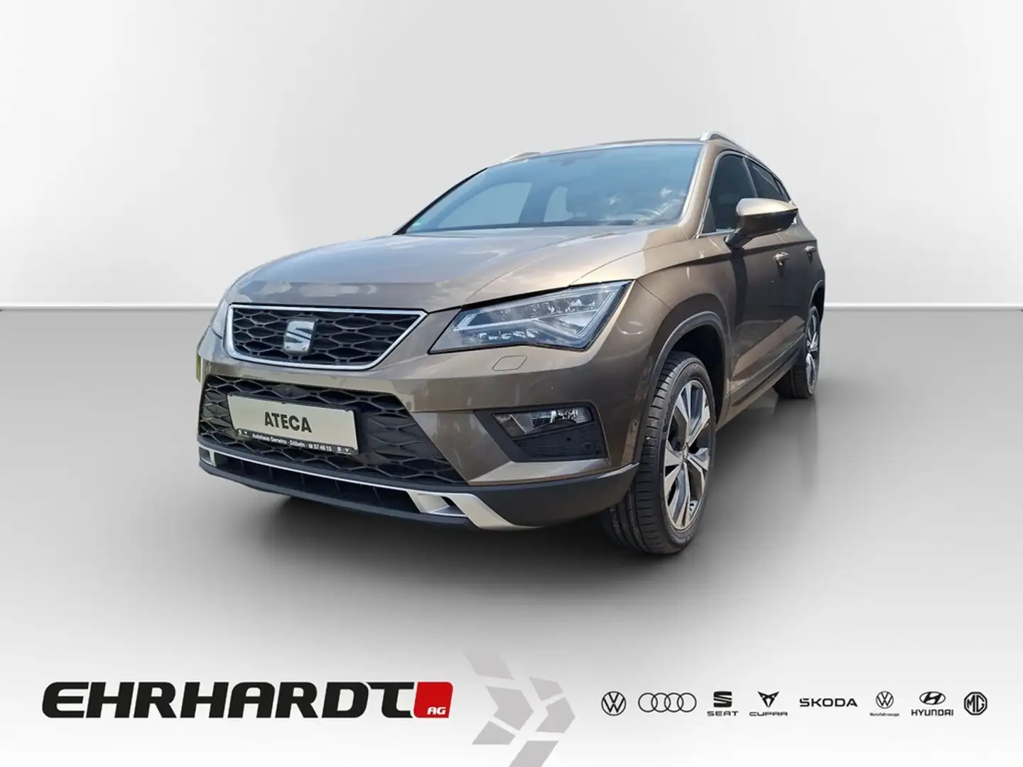 SEAT Ateca 1.4 TSI Xcellence LED*TEMP*NAV*SHZ*PARKLENK*360... Marrone - 1