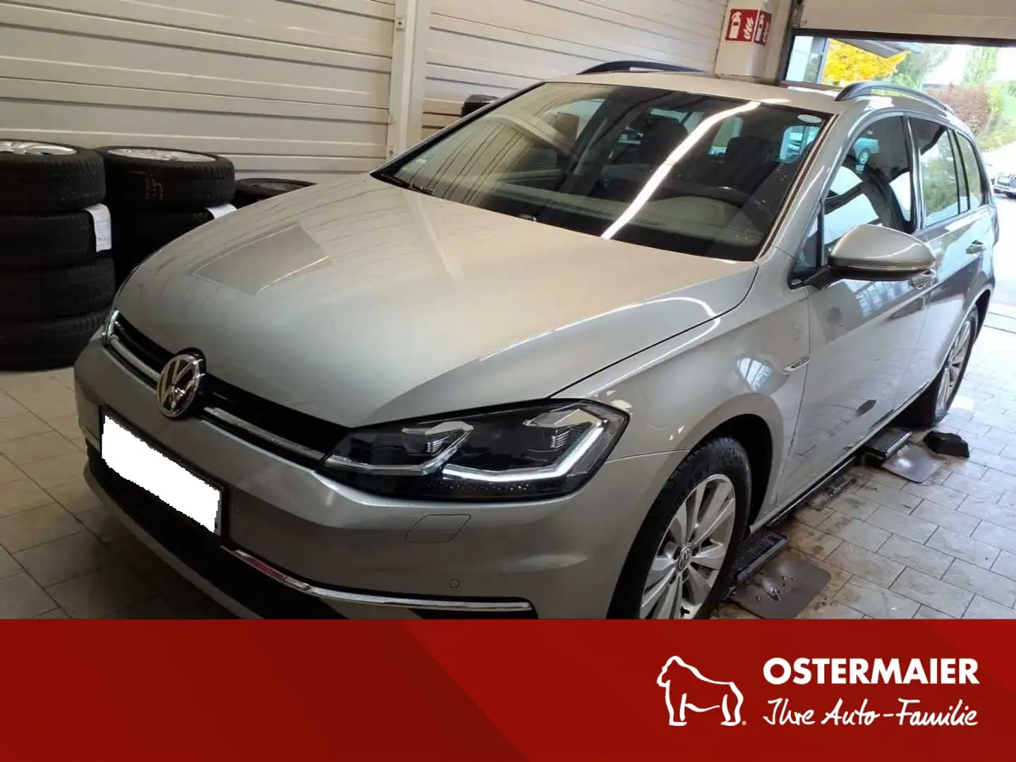 Volkswagen Golf Variant Golf VII Variant COMFORTLINE 1.4TSI ACC.AHK.LED.PA Silber - 1