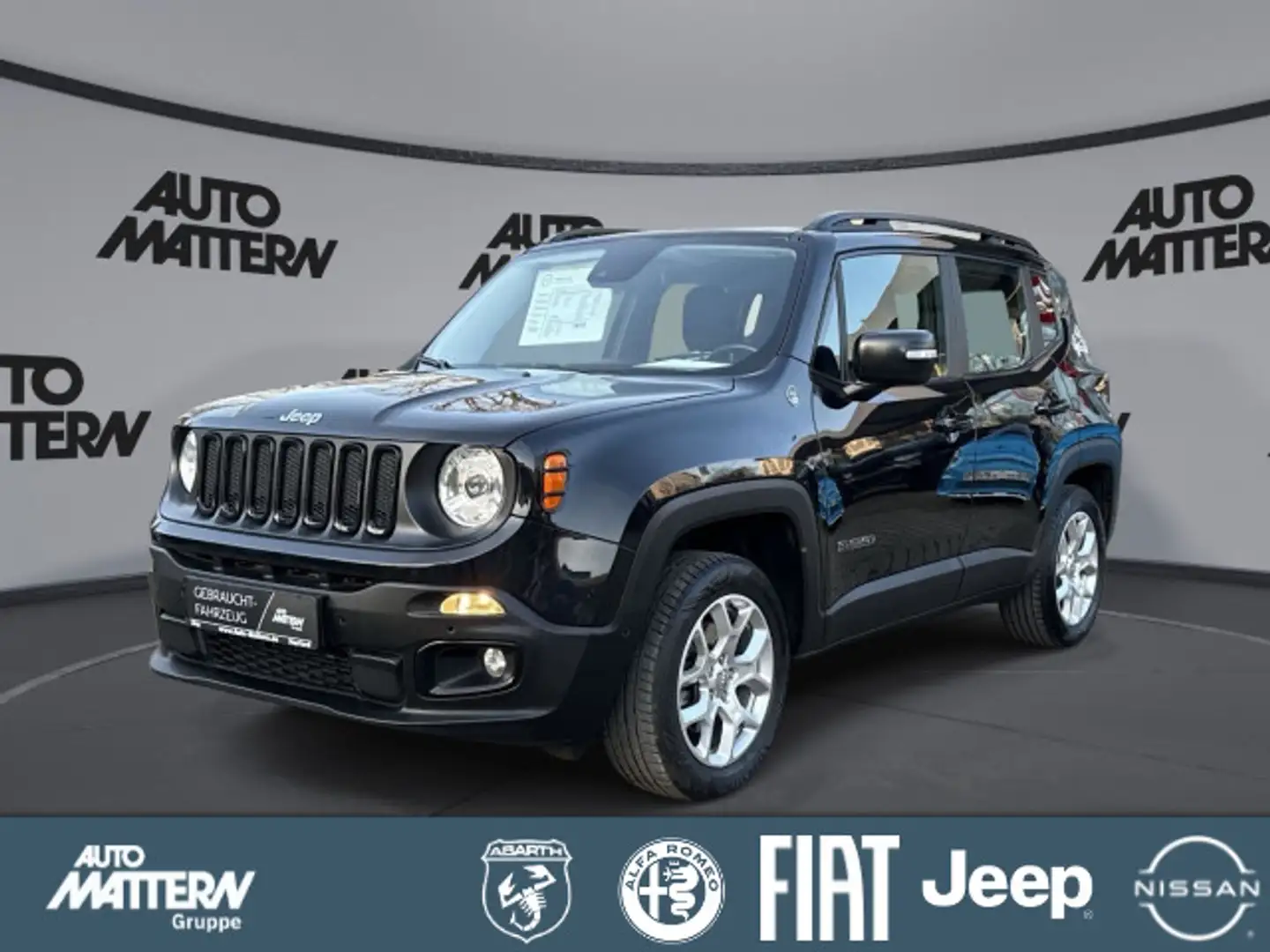 Jeep Renegade Limited 1,4 MultiAir 4x4 170PS Xenon S Schwarz - 1
