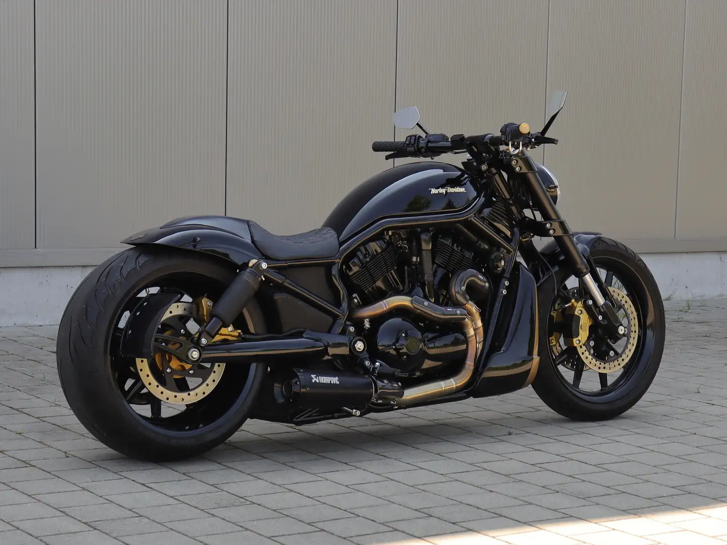 Harley-Davidson VRSC Street Rod Night Rod V-Rod Street Rod Custombike Schwarz - 1