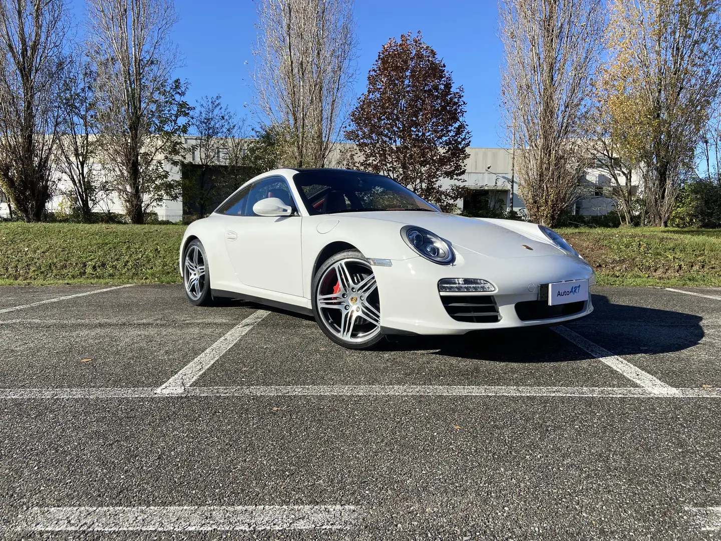 Porsche 997 997 Mk2 TARGA 4S | Book Service | Prima Vernice Blanc - 1