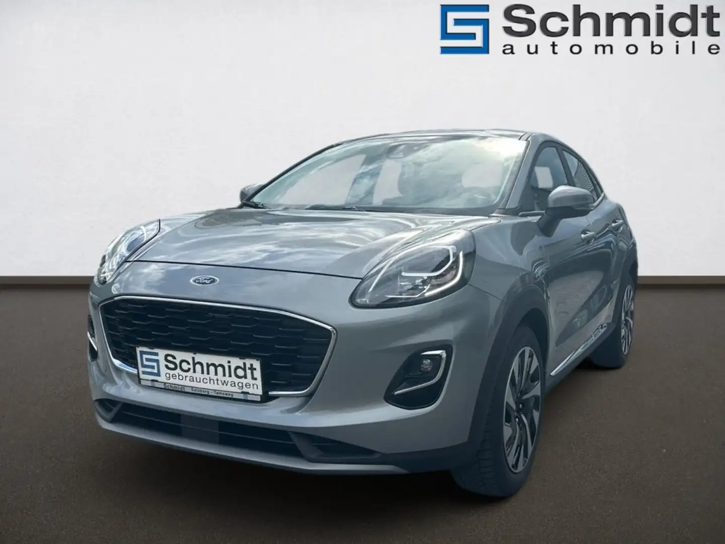 Ford Puma 1,0 EcoBoost Hybrid Titanium Aut. Silber - 1
