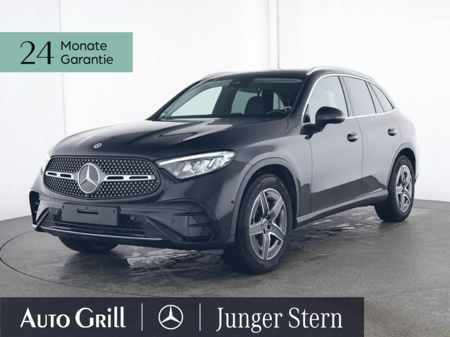 Mercedes-Benz GLC 200 4M AMG Line Advanced Plus Lenkhz DistrOD Schwarz - 2