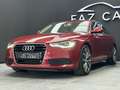 Audi A6 2.0 TDi * XENON + CUIR + GPS + CAMERA + JANTES * Rouge - thumbnail 2