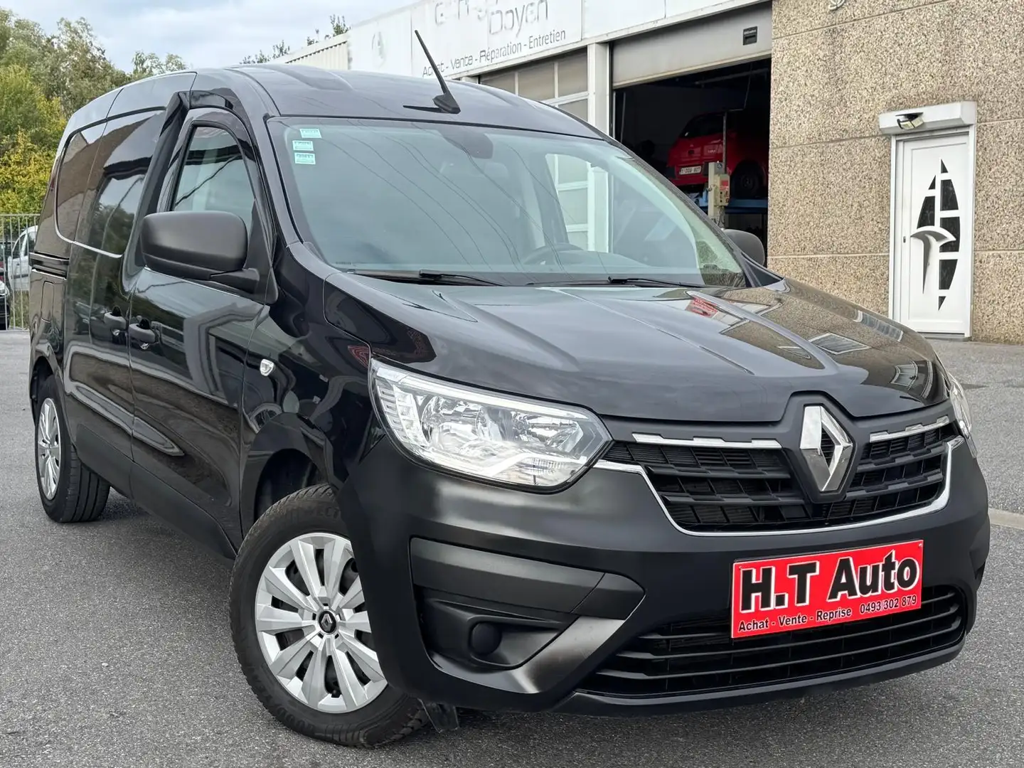 Renault Kangoo Express/1.5 dCi Utilitaire/Long chassis/Airco/Gps! Zwart - 2
