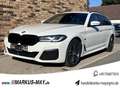 BMW 530 e Tour xDrive M Sport HUD AHK DAProf Laser Blanc - thumbnail 1