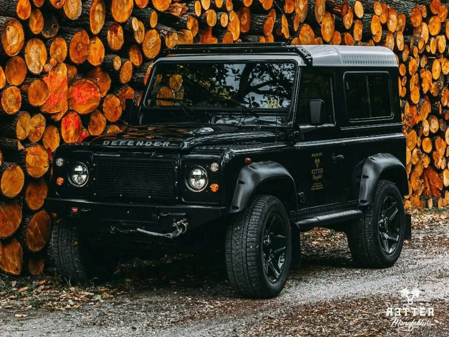 Land Rover Defender Land Rover 90" 5,3 Liter V8 Originalzustand unter 30k Kilometer Grün - 2