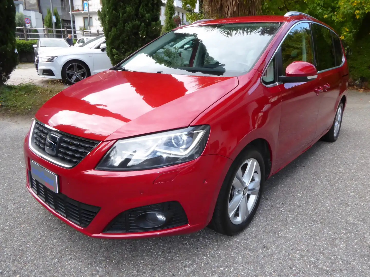 SEAT Alhambra 2.0 tdi Xcellence 4drive 150cv 7 POSTI *GANCIO*LED Rouge - 1