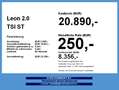 SEAT Leon 2.0 TSI ST 300 Navi Kamera Parkpilot LED Nero - thumbnail 4